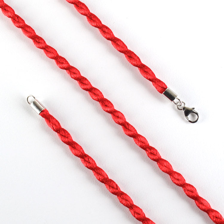 Red Silk Rope Pendant Cord – The Russian Store