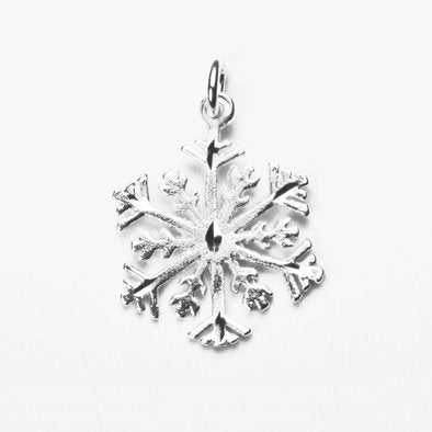 1 | Bright Silver Snowflake Charms