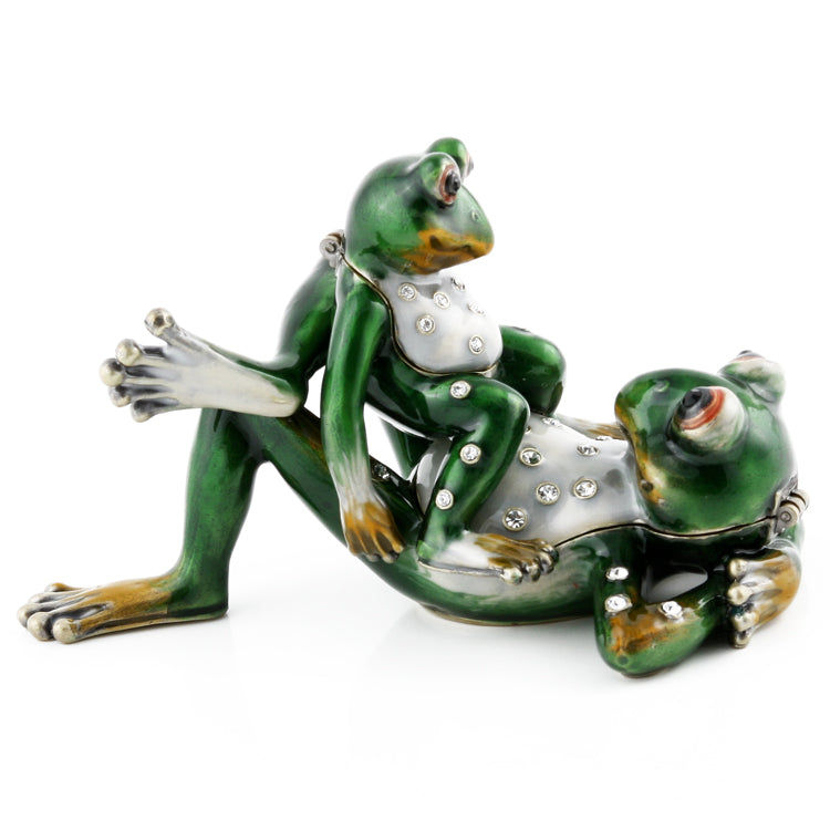 Cute Frog Glass Figurine – The Russian Store