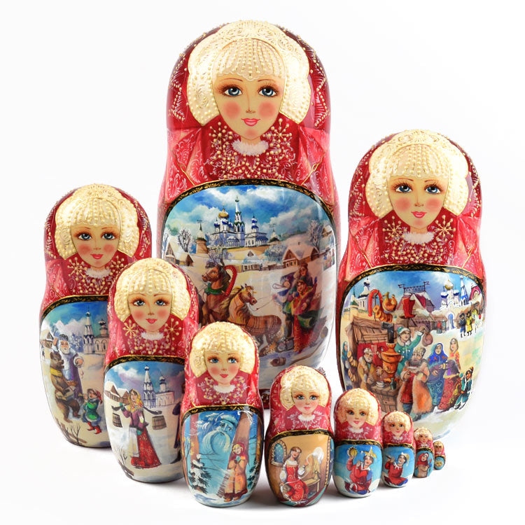 Most expensive best sale russian nesting dolls