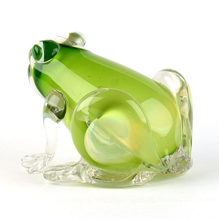 Murano Style Blown Glass deals Princess Frog Figurine