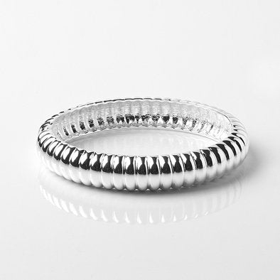 Fasion Ribbed Bangle Bracelet