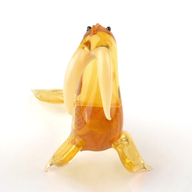 Long-tusked Walrus Glass Figurine – The Russian Store