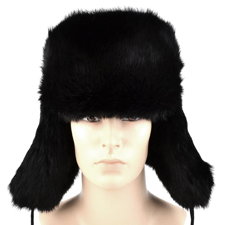 Black russian hot sale fur hat