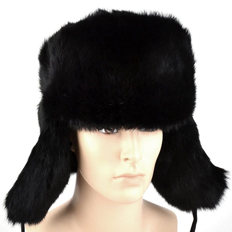 Black fur deals russian hat