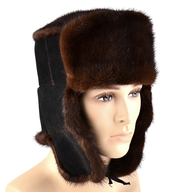 Mink on sale fur ushanka