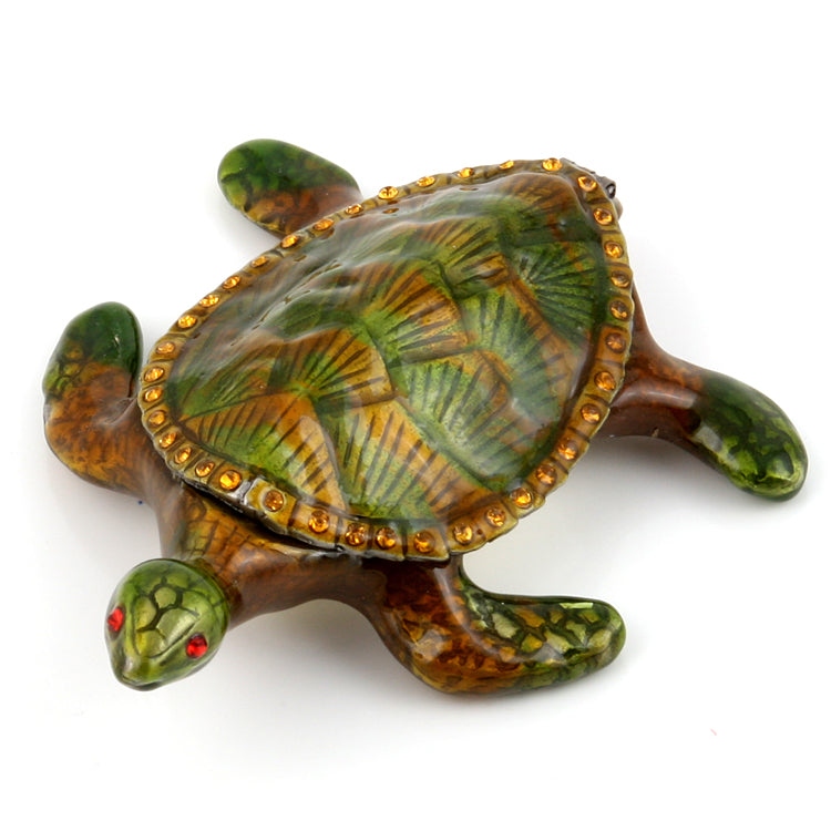 Brown Turtle Trinket Box – The Russian Store