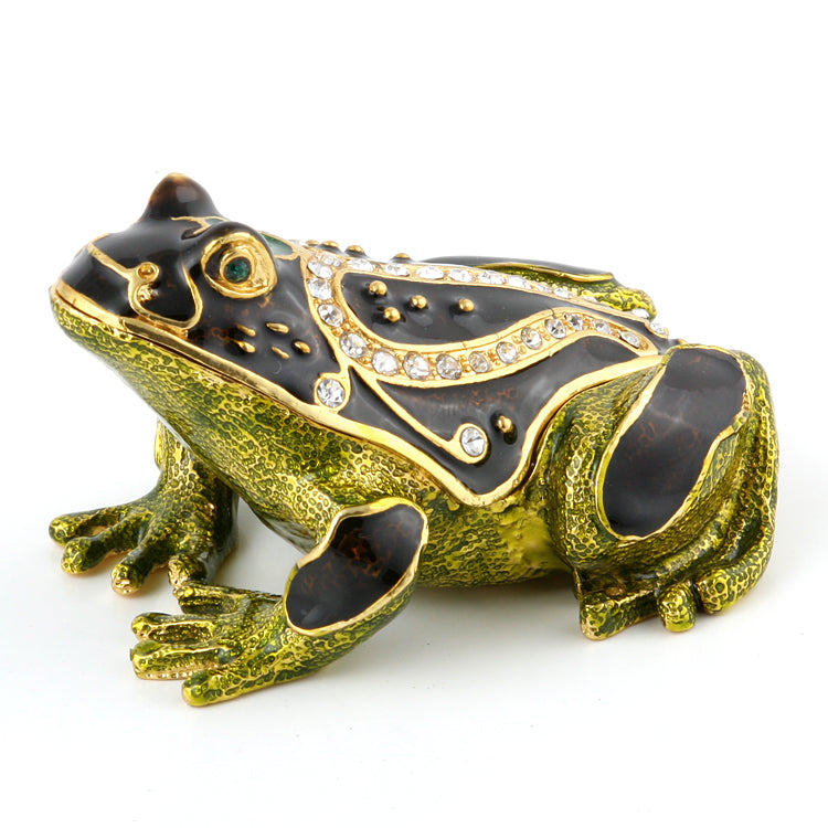 Sitting Frog Trinket Box – The Russian Store