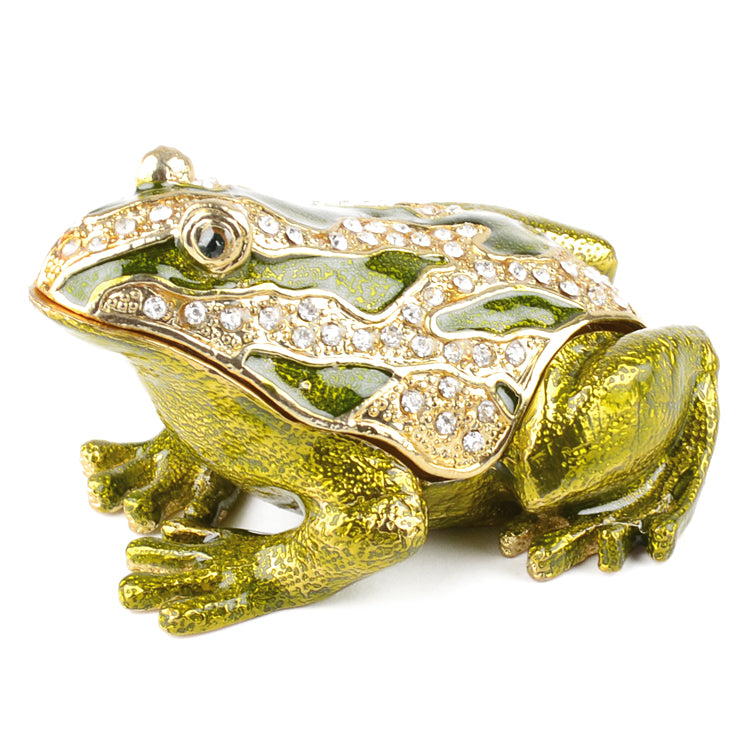 Large and Beautiful Frog Trinket Box – The Russian Store